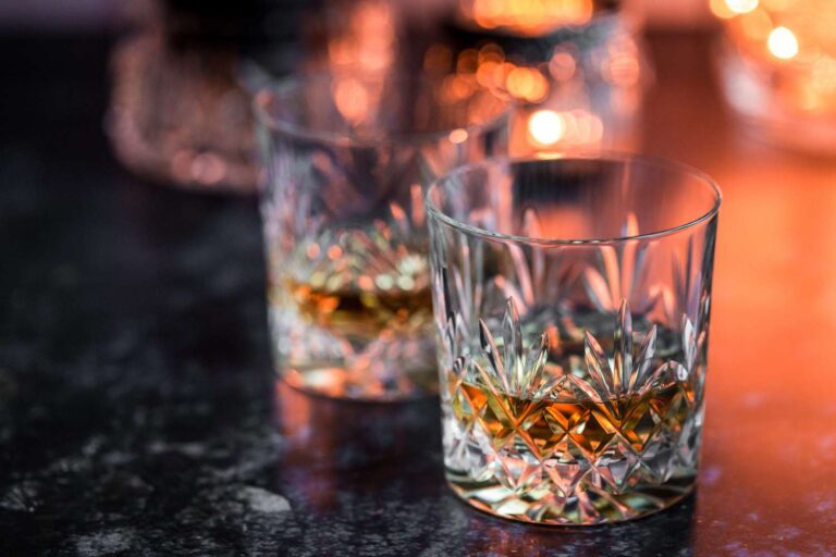 Whiskey and bourbon