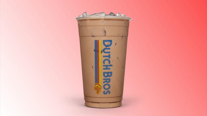 A large iced Cocomo Frost from Dutch Bros